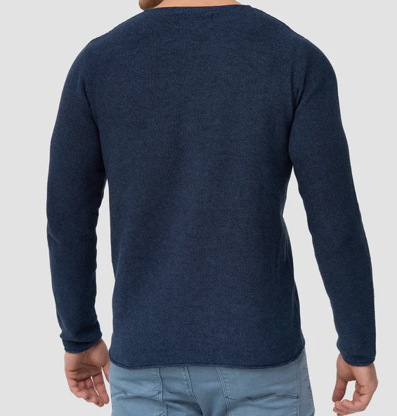 Langarm-Shirt – Lässiger Rundhalspullover für Männer-Chaps Herrenmode