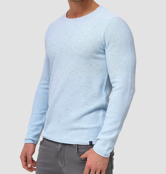 Langarm-Shirt – Lässiger Rundhalspullover für Männer-Chaps Herrenmode