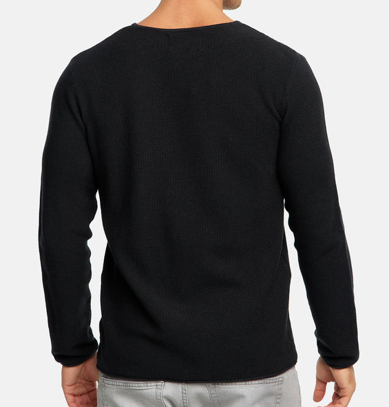 Langarm-Shirt – Lässiger Rundhalspullover für Männer-Chaps Herrenmode