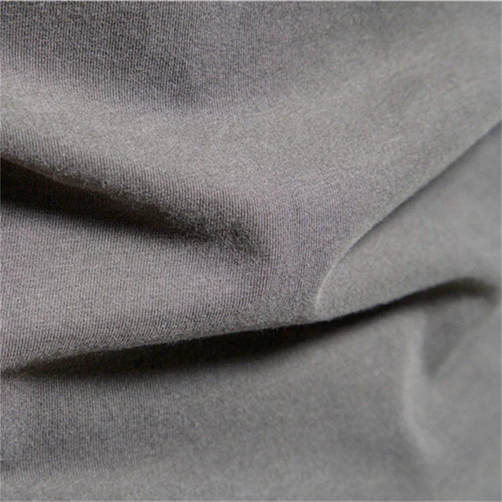 Langarm-T-Shirt | Rundhalsausschnitt | Einfarbig | Langarm-Weste | Herrenbekleidung-Chaps Herrenmode