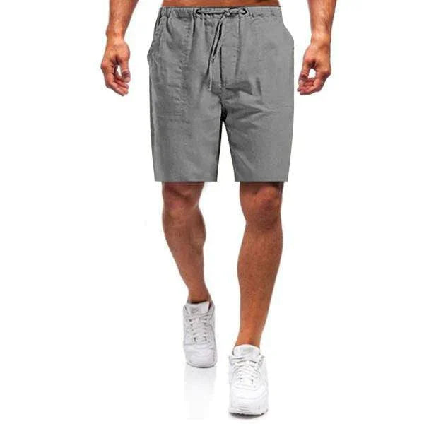 Leinen Shorts | Loose Fit | Drawstring | Sommer Shorts | Herren Shorts-Chaps Herrenmode