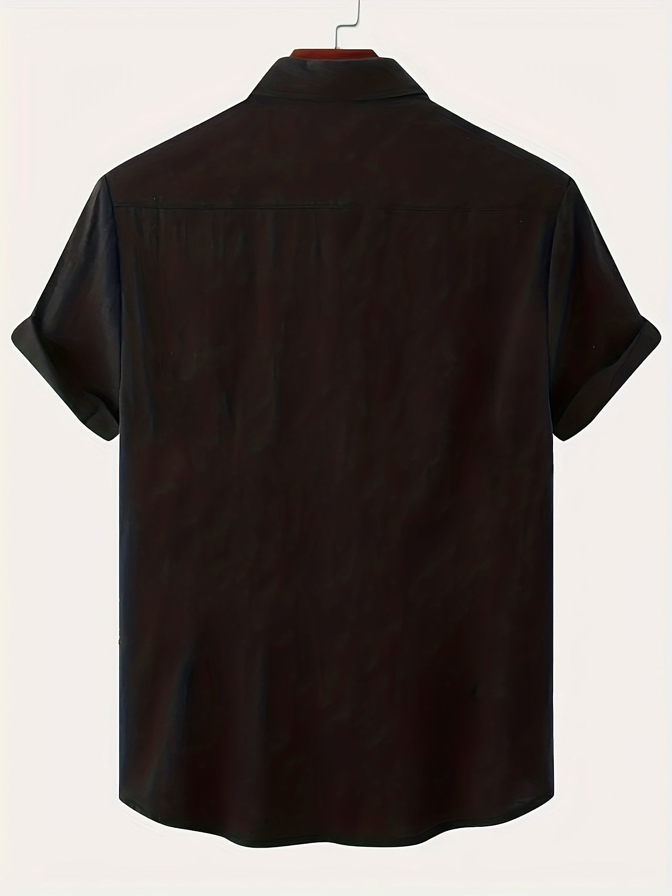Leinenhemd – Baumwolle – Kurzarm – Knopfleiste – Herrenbekleidung-Chaps Herrenmode