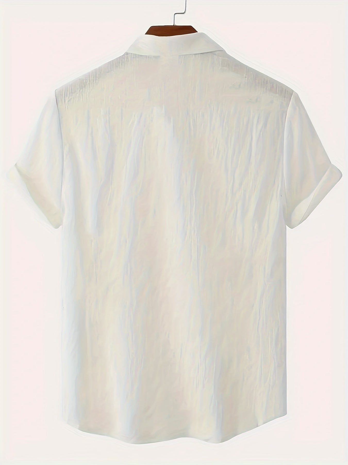 Leinenhemd – Baumwolle – Kurzarm – Knopfleiste – Herrenbekleidung-Chaps Herrenmode