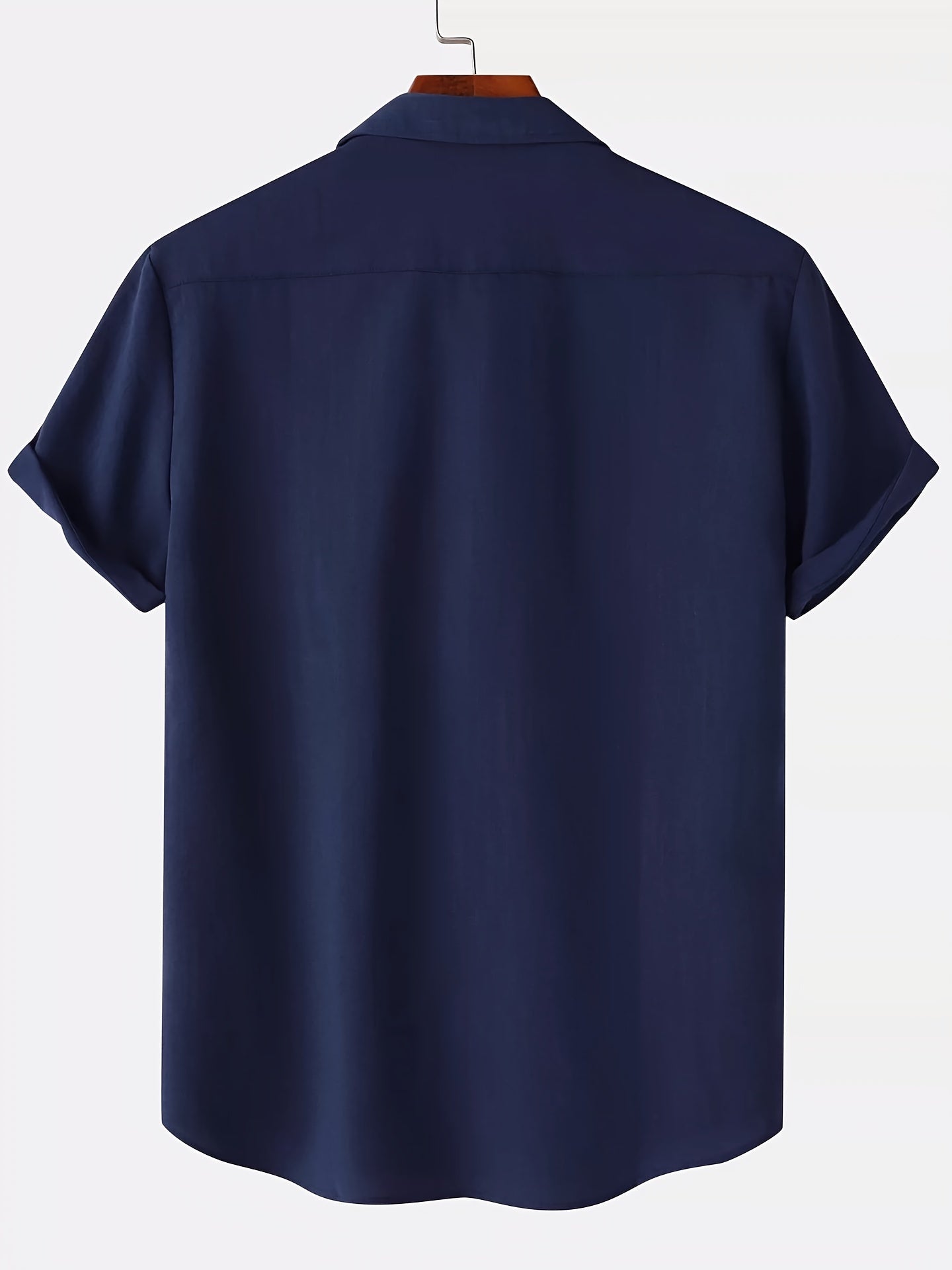 Leinenhemd - Kurzarm - Button-Up - Sommerhemd - Herrenhemden-Chaps Herrenmode