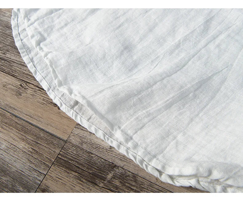 Leinenhemd – mit Knöpfen – leicht – Kurzarmhemd – Herrenhemden-Chaps Herrenmode