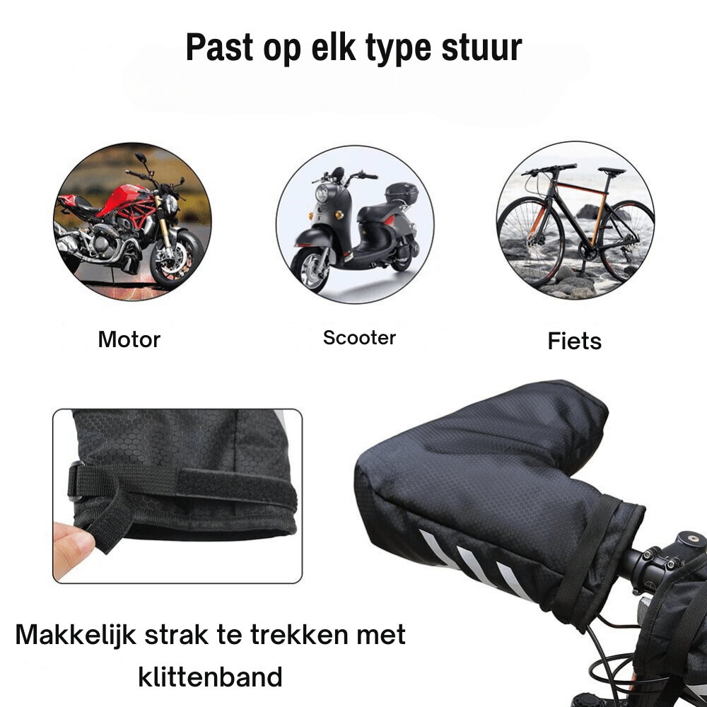 Lenkerhandschuhe - Wasser- und winddichte Fahrradlenkerhandschuhe-Chaps Herrenmode
