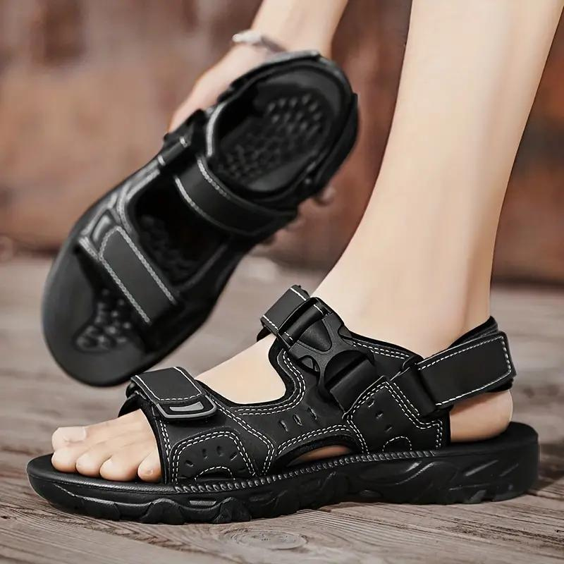 Nevin Sandalen | Herren Schnallenriemen Wandersandalen-Chaps Herrenmode