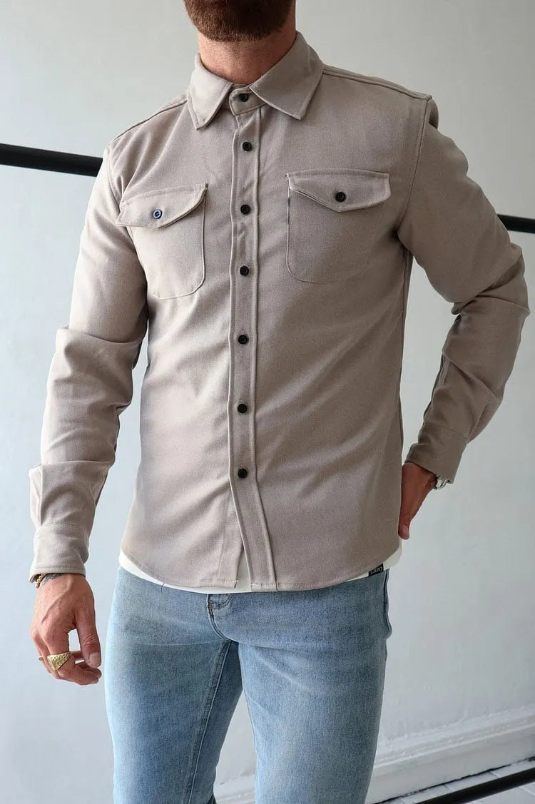 Oberhemd | Langarm | Hemdjacke | Herrenkleidung-Chaps Herrenmode