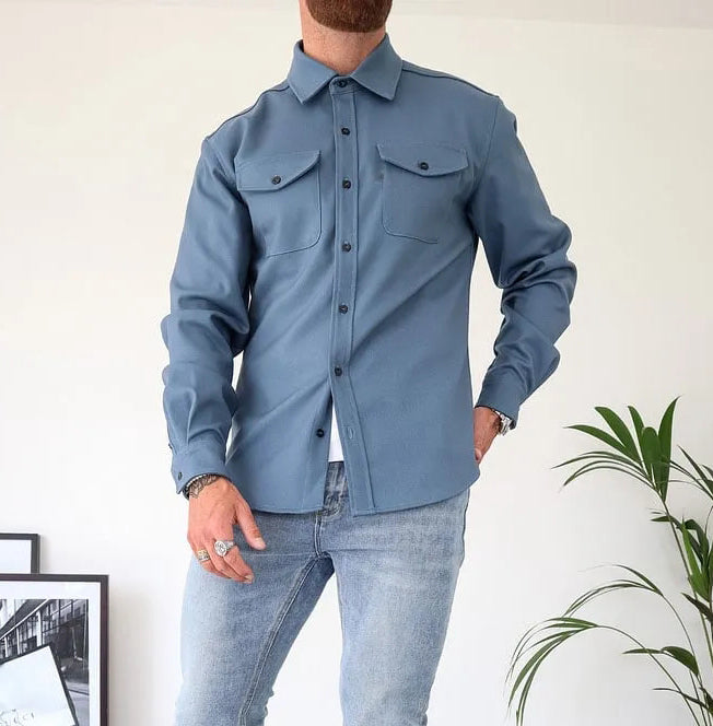 Oberhemd | Langarm | Hemdjacke | Herrenkleidung-Chaps Herrenmode