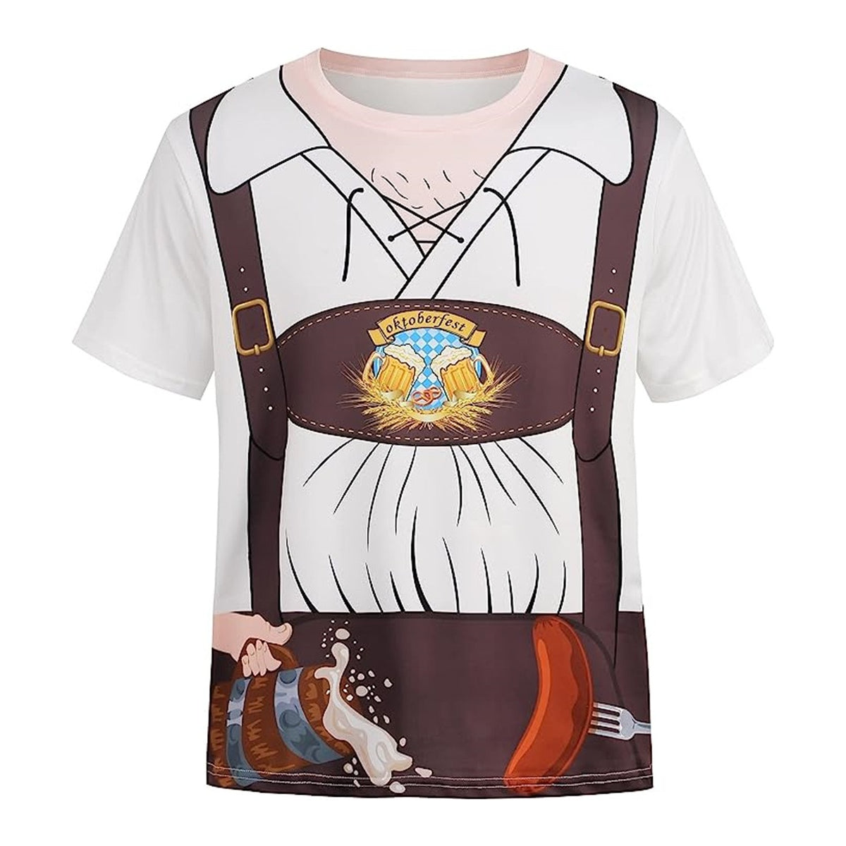 Oktoberfest Tshirt | Lederhosen Shirt | Beer Festival | Oktoberfest Tee | German Oktoberfest Mens Outfit-Chaps Herrenmode