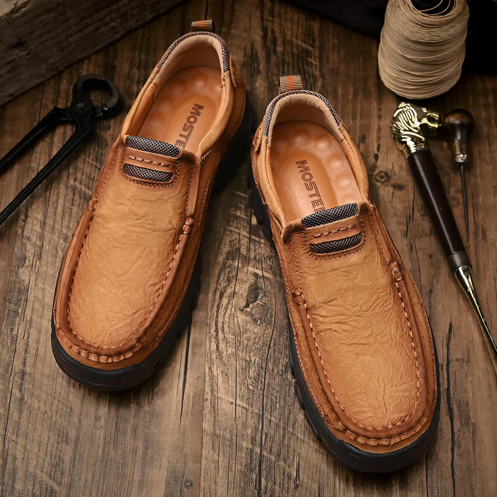 Orthopädische Schuhe - Ergonomisch - Rutschfest - Slip-On Schuhe - Herrenschuhe-Chaps Herrenmode