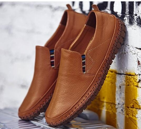 Orthopädische Schuhe - Ergonomische Anti-Rutsch-Schuhe für Männer-Braun-39-Chaps Herrenmode