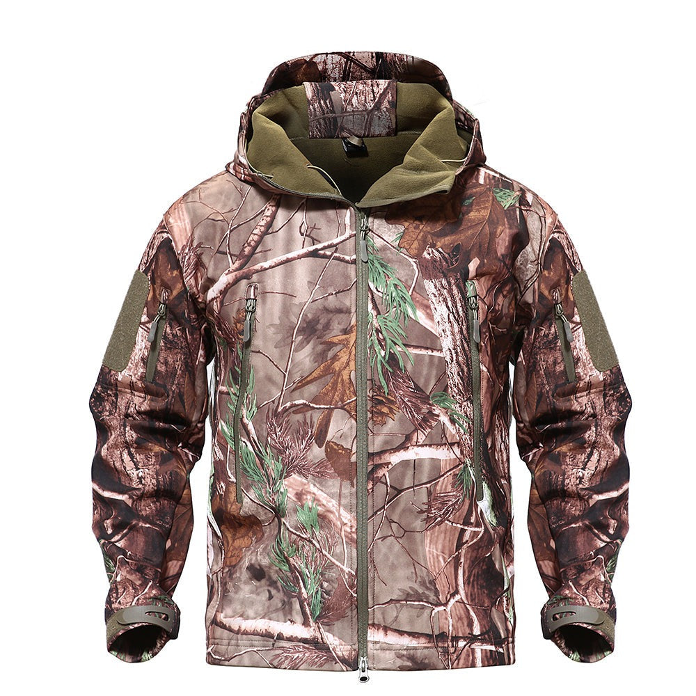 Outdoorjacke – Tactical – Wasserdicht – Windbreakerjacke – Herrenjacke-Baum-XS-Chaps Herrenmode