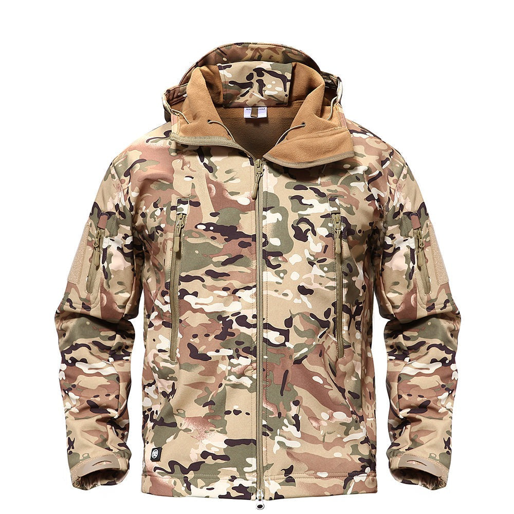 Outdoorjacke – Tactical – Wasserdicht – Windbreakerjacke – Herrenjacke-CP-XS-Chaps Herrenmode