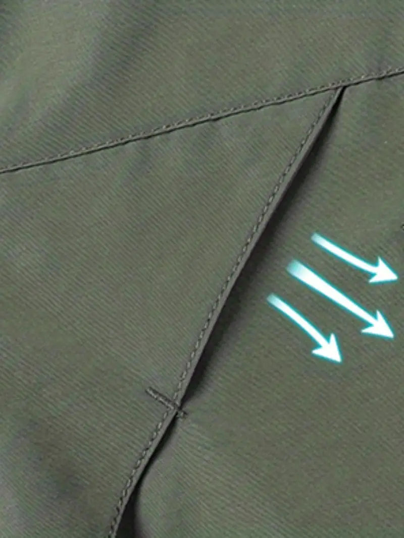 Parka Jacke | Kapuzenjacke | Wasserdicht | Windbreaker Jacke | Herrenjacke-Chaps Herrenmode