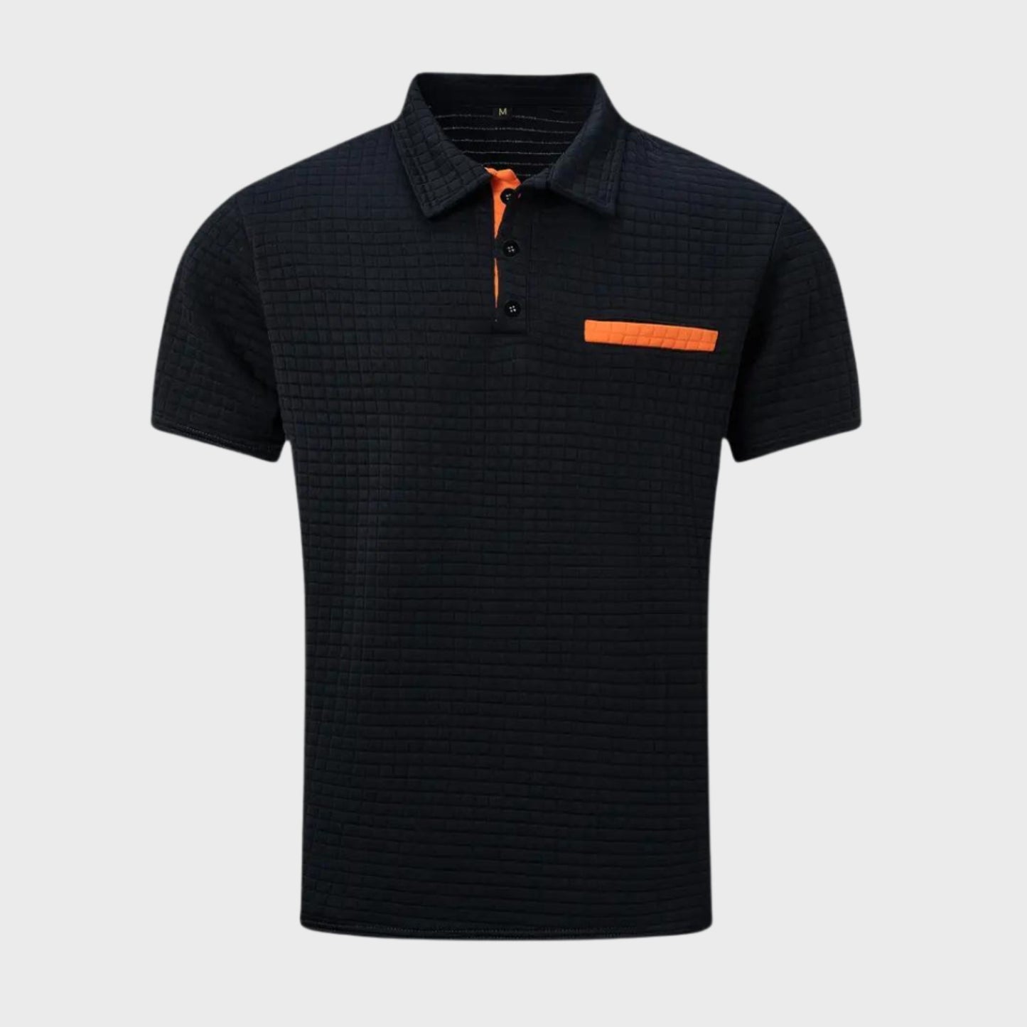 Polo-Shirt | Knopfleiste am Kragen | Brusttasche | T-Shirt mit Kragen | Polo-Shirts für Männer-Chaps Herrenmode