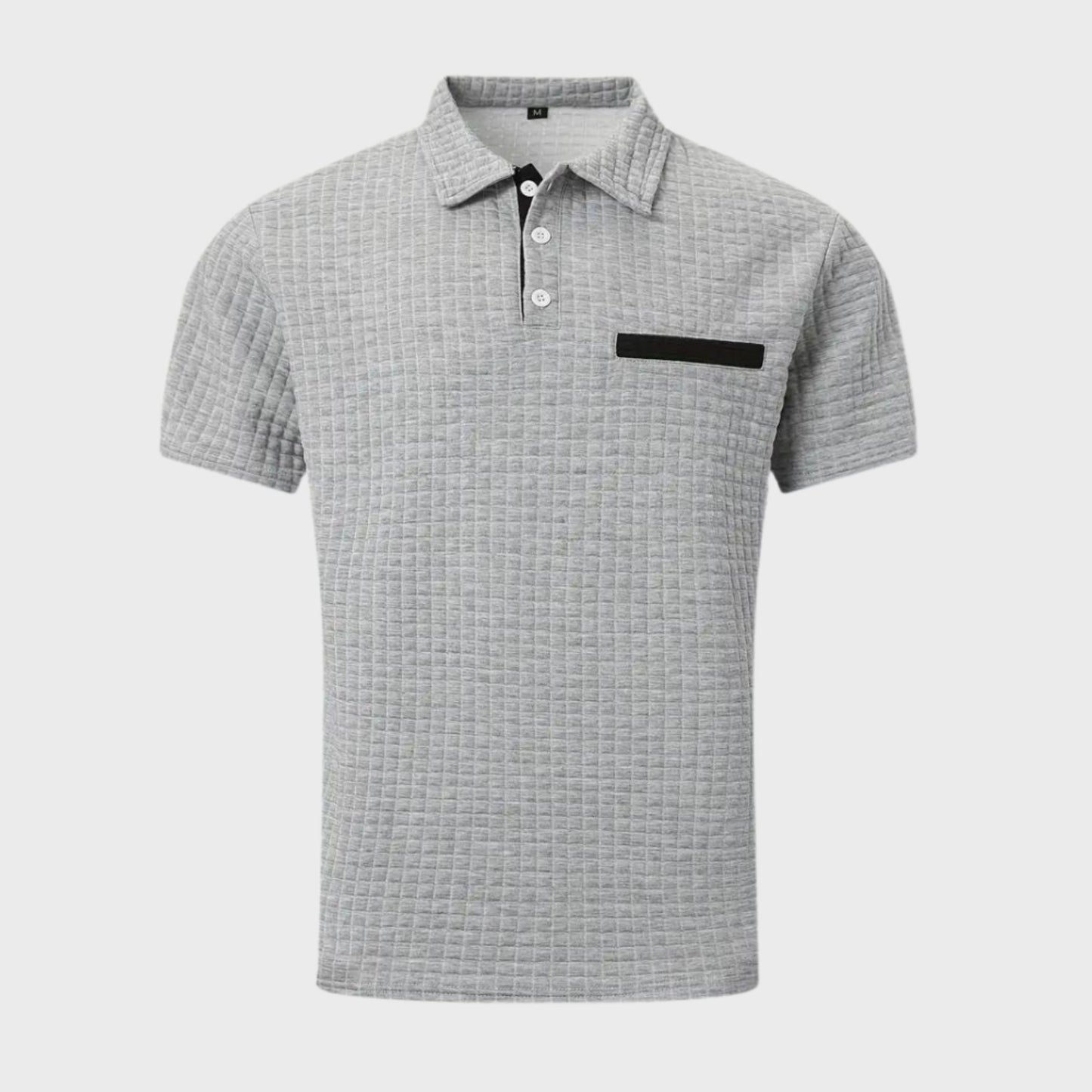 Polo-Shirt | Knopfleiste am Kragen | Brusttasche | T-Shirt mit Kragen | Polo-Shirts für Männer-Chaps Herrenmode