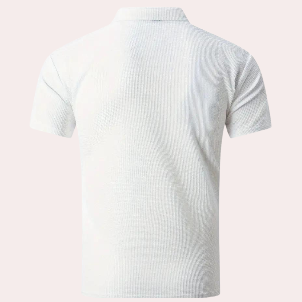 Polo-T-Shirt – Kurzarm – Mit Kragen – Knopfleiste – Sommerhemd für Männer-Chaps Herrenmode