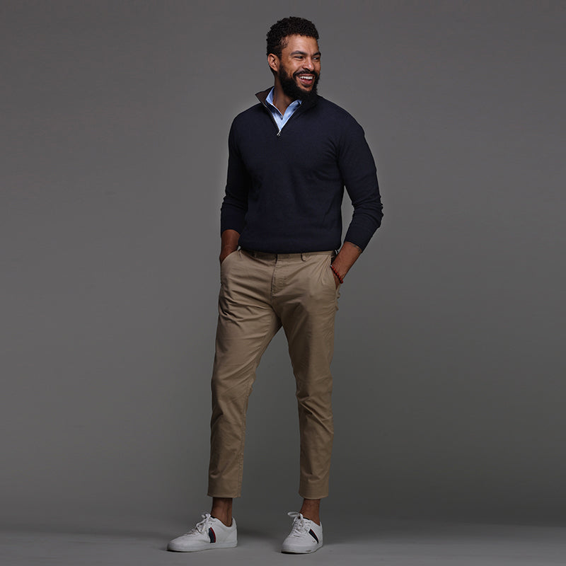 Polohemd – Halbe Knopfleiste – Kurze Ärmel – Polo-T-Shirt – Herrenhemden-Chaps Herrenmode