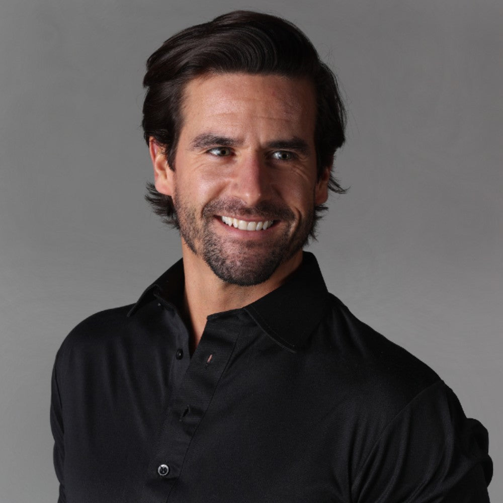Polohemd – Halbe Knopfleiste – Kurze Ärmel – Polo-T-Shirt – Herrenhemden-Chaps Herrenmode
