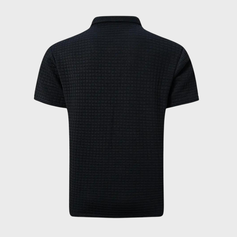 Polohemd - Herren Polohemd mit Kragen und kurzen Ärmeln-Chaps Herrenmode