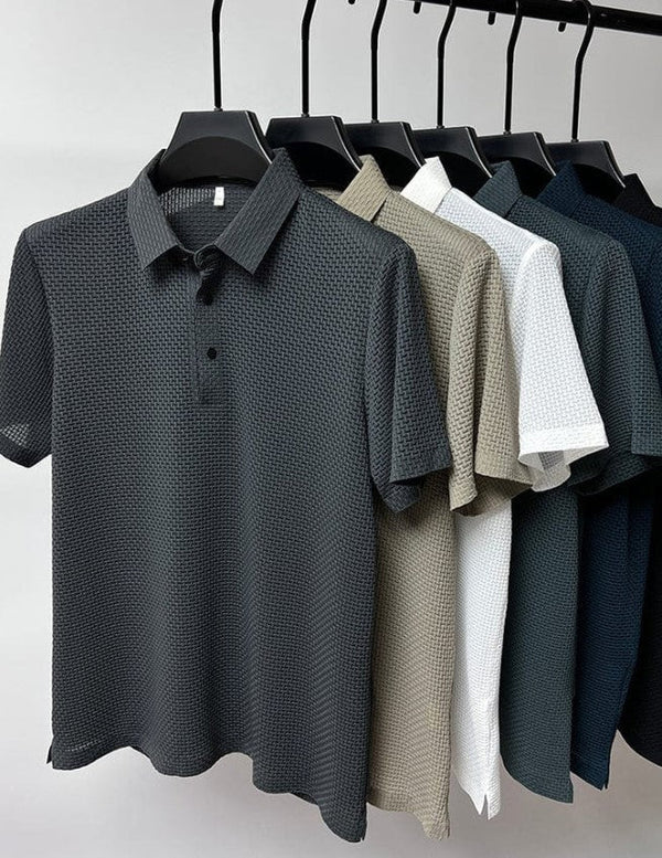 Polohemd – Leichtes Polohemd mit Knopfleiste für Herren-Chaps Herrenmode