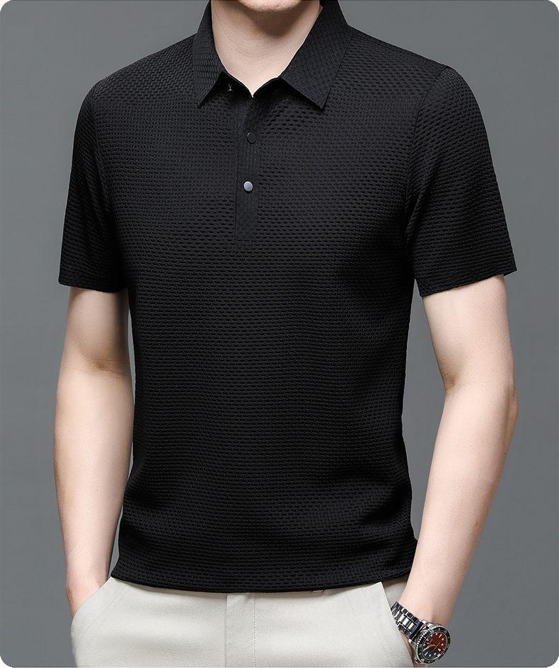 Polohemd | Vierteltrikot | Leichtgewicht | Polo-T-Shirt | Herrenhemden-Chaps Herrenmode