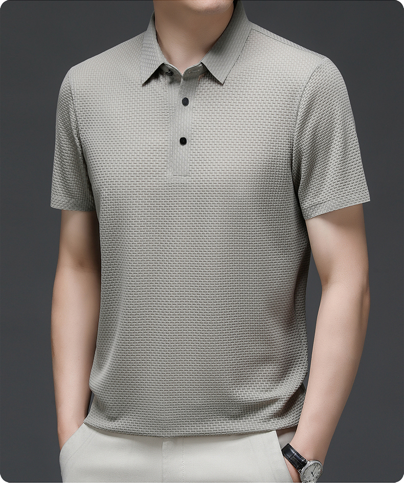 Polohemd | Vierteltrikot | Leichtgewicht | Polo-T-Shirt | Herrenhemden-Chaps Herrenmode