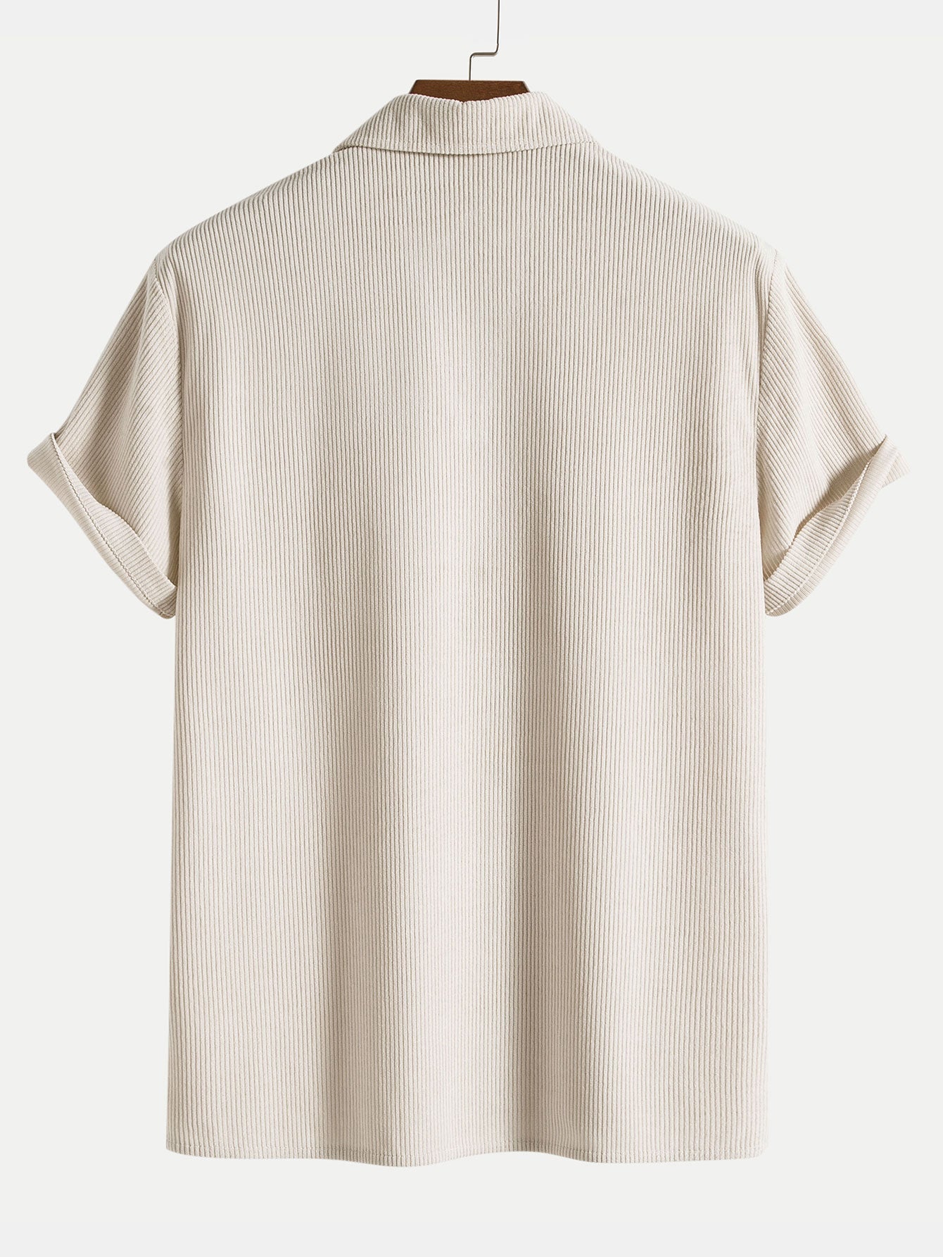 Polohemd ohne Knöpfe | V-Ausschnitt | Kurzarm | Polohemden | Herrenhemden-Chaps Herrenmode