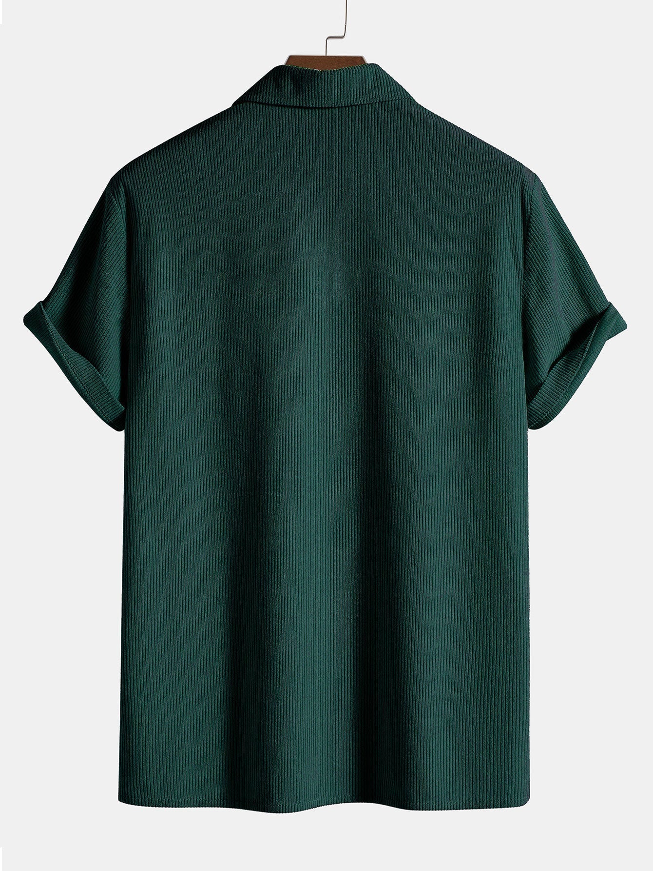 Polohemd ohne Knöpfe | V-Ausschnitt | Kurzarm | Polohemden | Herrenhemden-Chaps Herrenmode