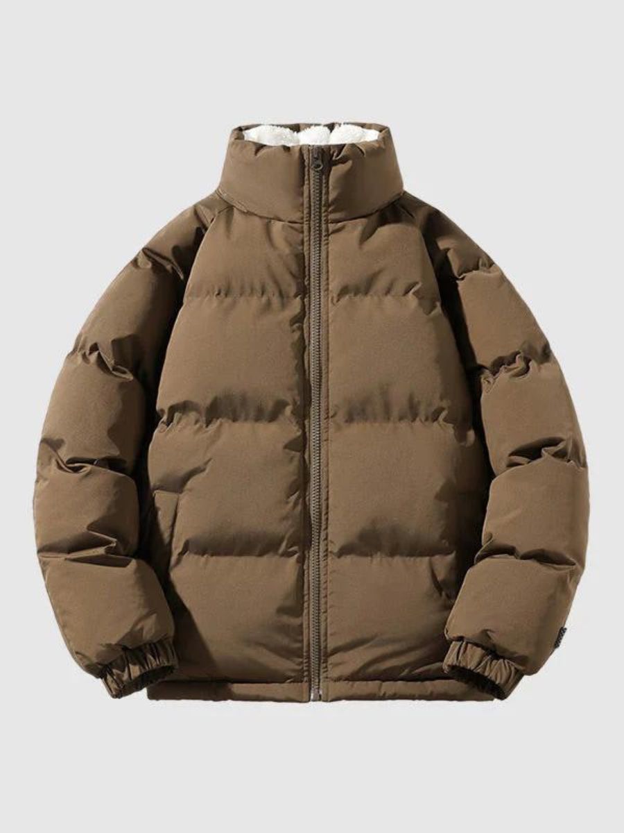 Pufferjacke | Fleece gefüttert | warm | wattierte Jacke | Herren Winterjacke-Chaps Herrenmode