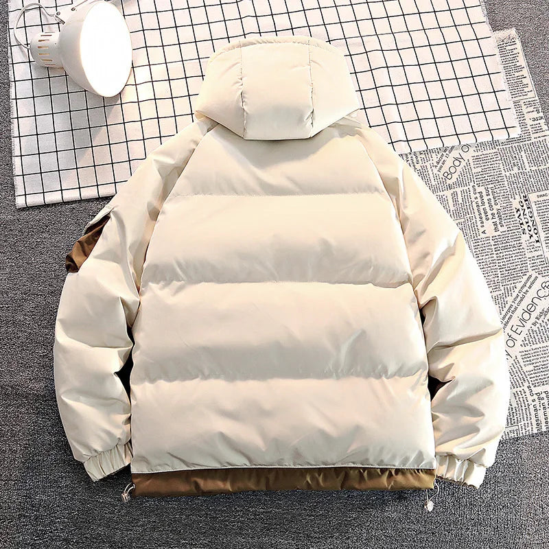 Pufferjacke - Kapuze - Warm - Daunenjacke - Winterjacken für Männer-Chaps Herrenmode