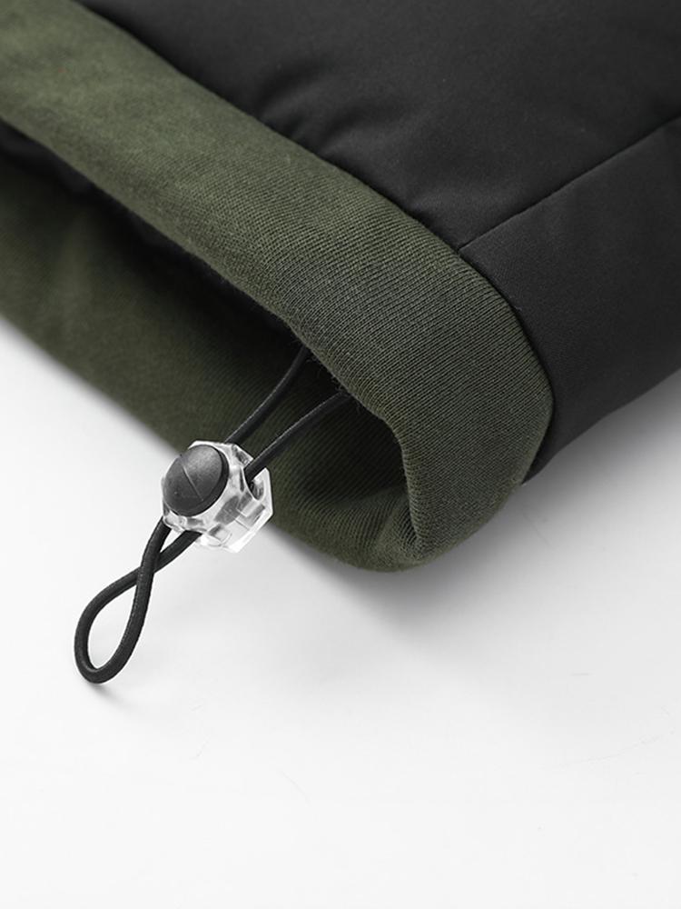Pufferjacke | Kapuze | dick | wattierte Jacke | Wintermäntel Männer-Chaps Herrenmode