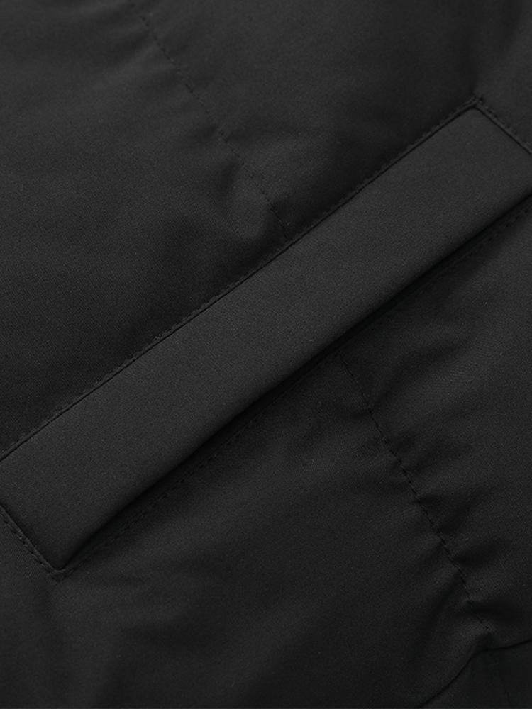 Pufferjacke | Kapuze | dick | wattierte Jacke | Wintermäntel Männer-Chaps Herrenmode