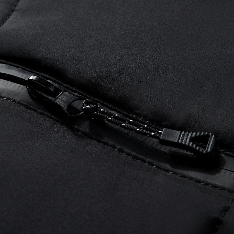Pufferjacke | Warm | Kapuzenjacke | Daunenjacke | Winterjacke für Herren-Chaps Herrenmode
