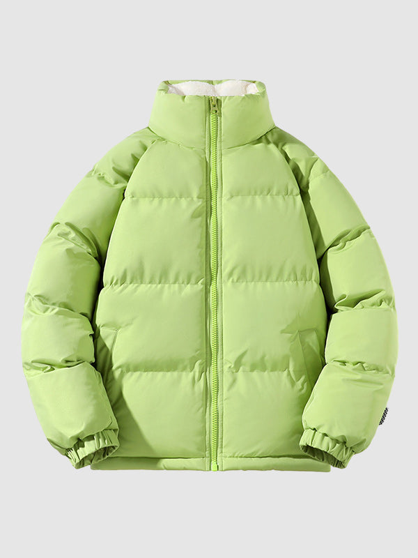 Pufferjacke | Warm | Mit Fleece gefüttert | Winterjacke | Herren-Steppjacke-Chaps Herrenmode