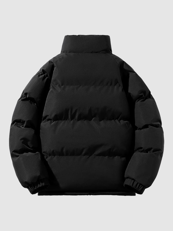 Pufferjacke | Warm | Mit Fleece gefüttert | Winterjacke | Herren-Steppjacke-Chaps Herrenmode