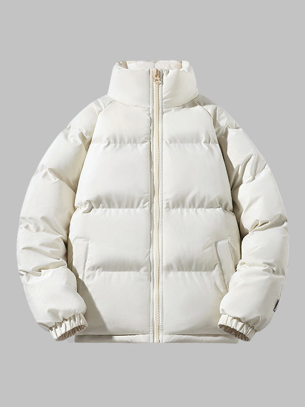 Pufferjacke | Warm | Mit Fleece gefüttert | Winterjacke | Herren-Steppjacke-Chaps Herrenmode