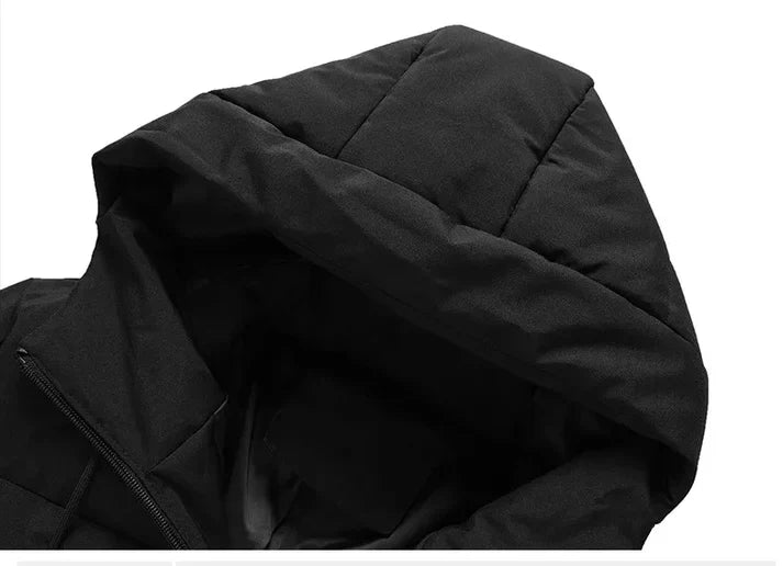 Pufferjacke – winddicht – mit Kapuze – Winterjacke – gepolsterte Jacke für Männer-Chaps Herrenmode