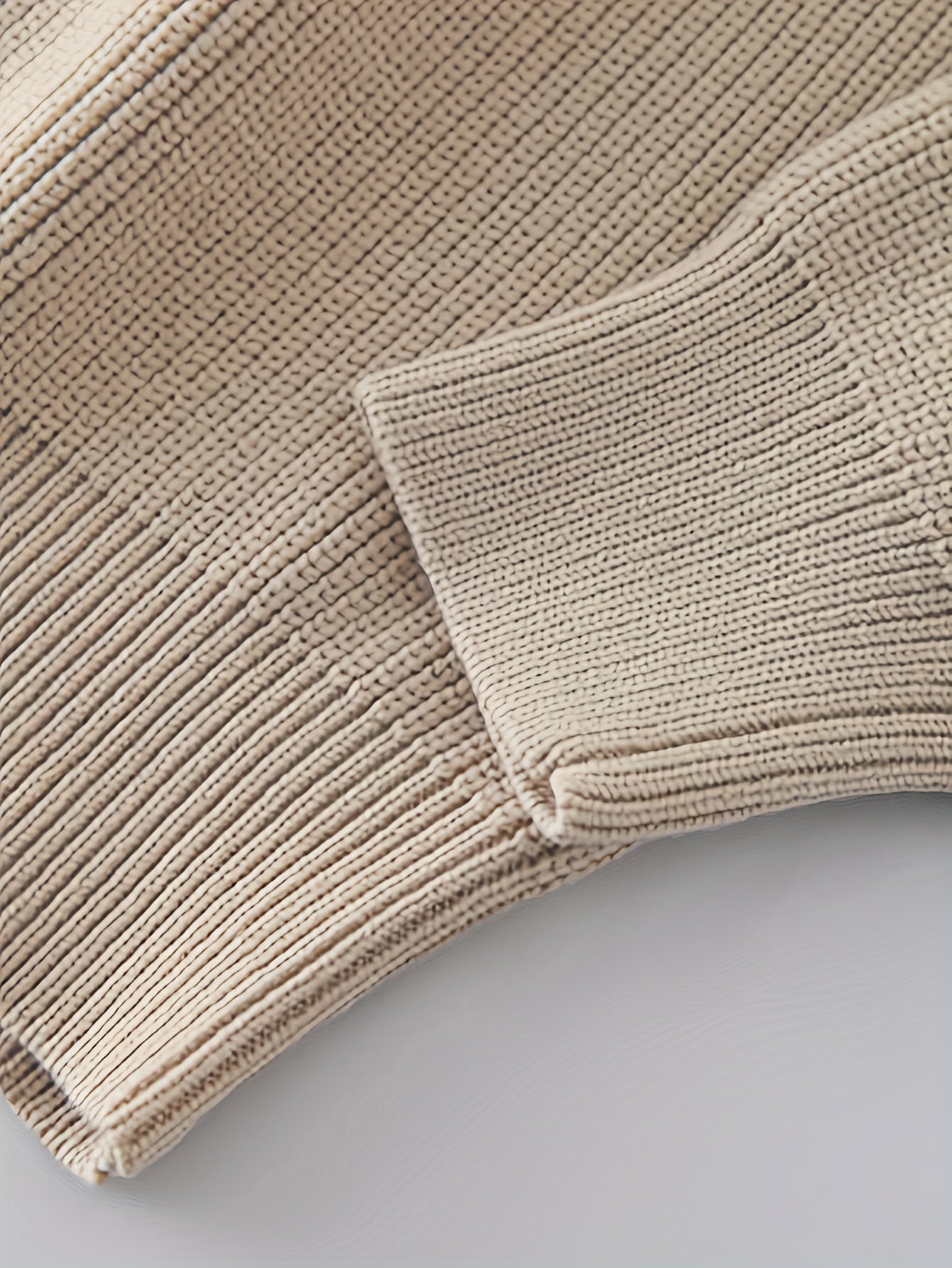 Pullover mit halbem Reißverschluss – warmer, langärmliger Strickpullover für Herren-Chaps Herrenmode