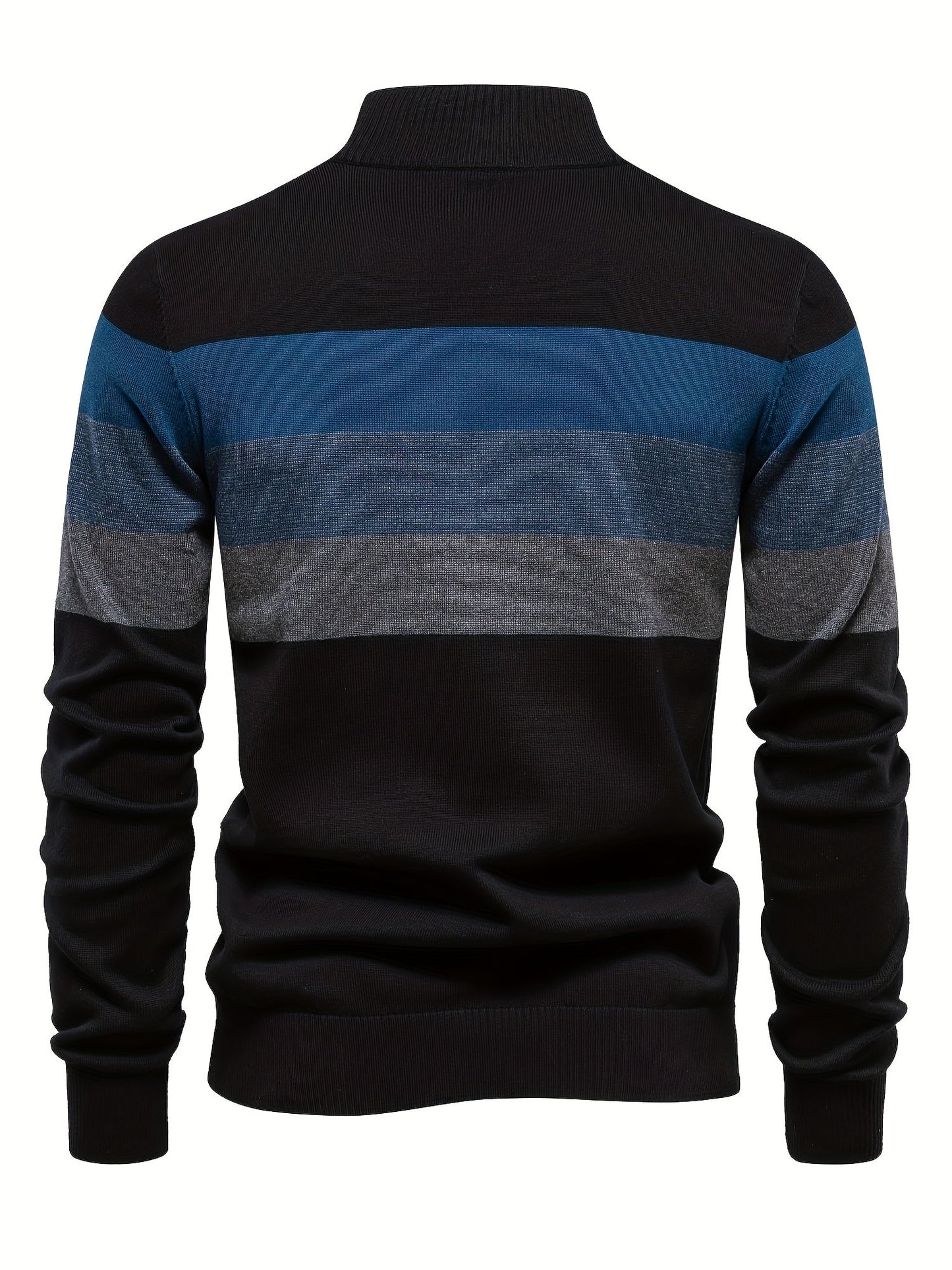 Quarter Zip Pullover - Pullover mit halbem Reißverschluss für Männer - Strickpullover-Chaps Herrenmode