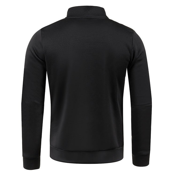 Quarter Zip Sweatshirt | Langarm | Hoher Kragen | Pullover mit halbem Reißverschluss | Quarter Zip Sweatshirts für Männer-Chaps Herrenmode