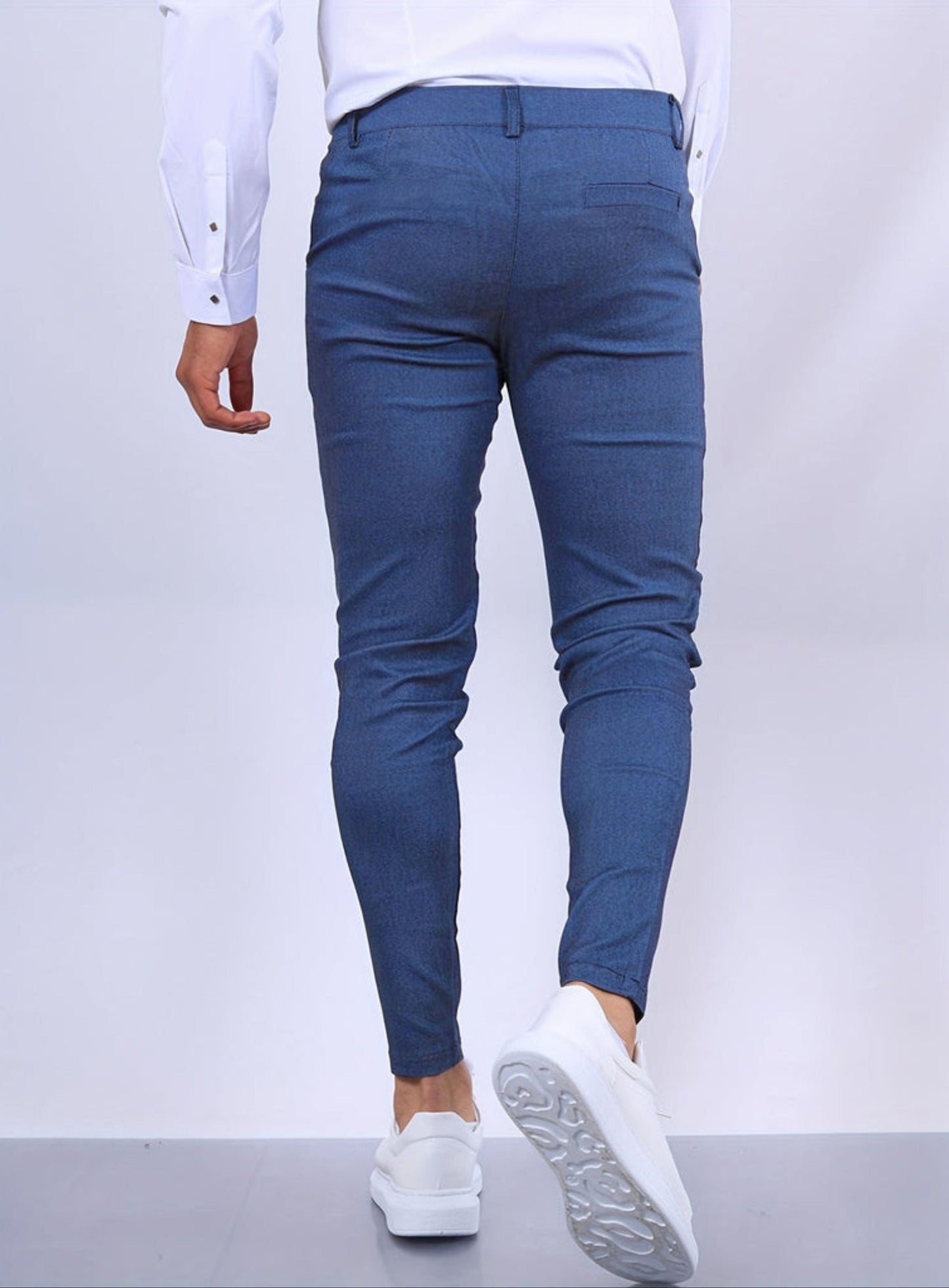 Schmale Chinos – Lässige Stretch-Chinos für Männer mit schmaler Passform-Chaps Herrenmode