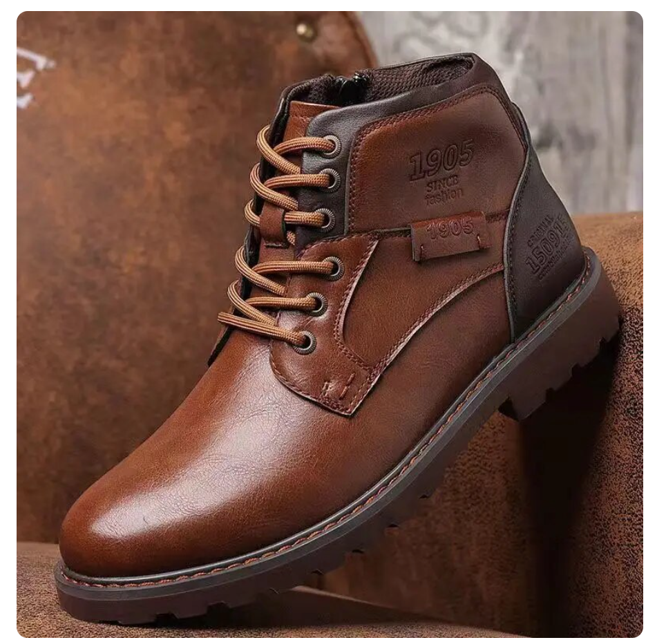 Schnürstiefel | Stiefeletten | Reißverschlussstiefel | Lederstiefel | Herrenstiefel-Chaps Herrenmode