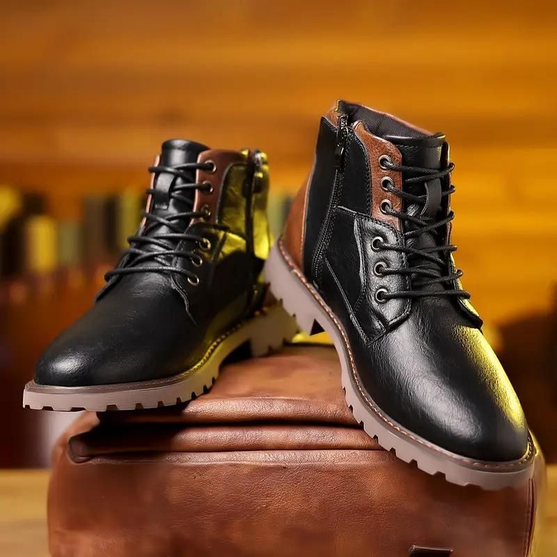Schnürstiefel | Stiefeletten | Reißverschlussstiefel | Lederstiefel | Herrenstiefel-Chaps Herrenmode