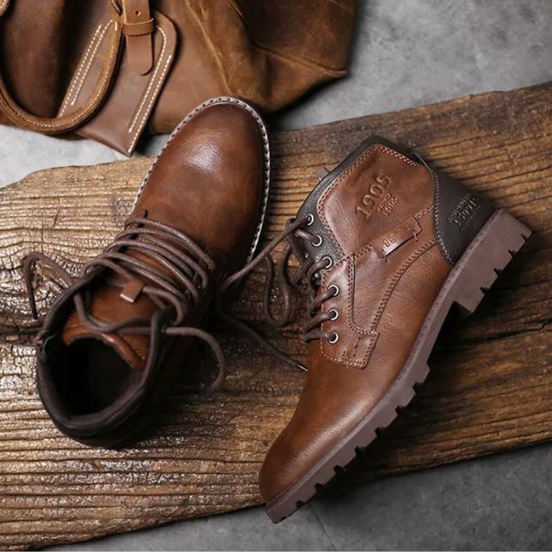 Schnürstiefel | Stiefeletten | Reißverschlussstiefel | Lederstiefel | Herrenstiefel-Chaps Herrenmode