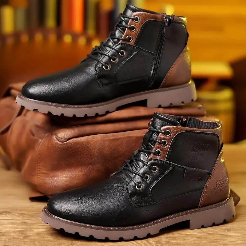 Schnürstiefel | Stiefeletten | Reißverschlussstiefel | Lederstiefel | Herrenstiefel-Chaps Herrenmode
