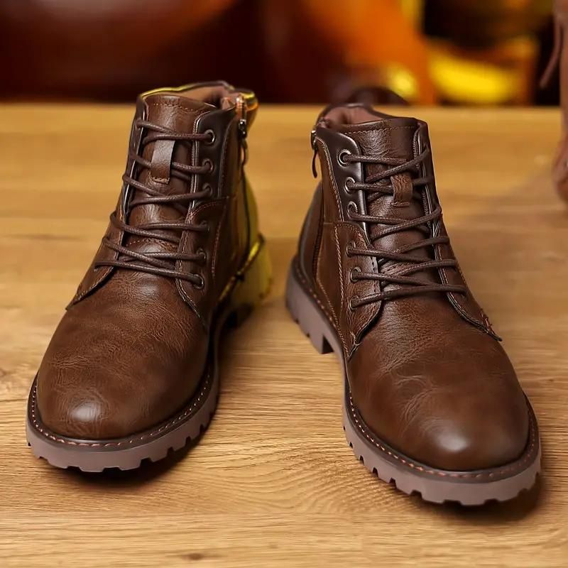 Schnürstiefel | Stiefeletten | Reißverschlussstiefel | Lederstiefel | Herrenstiefel-Chaps Herrenmode