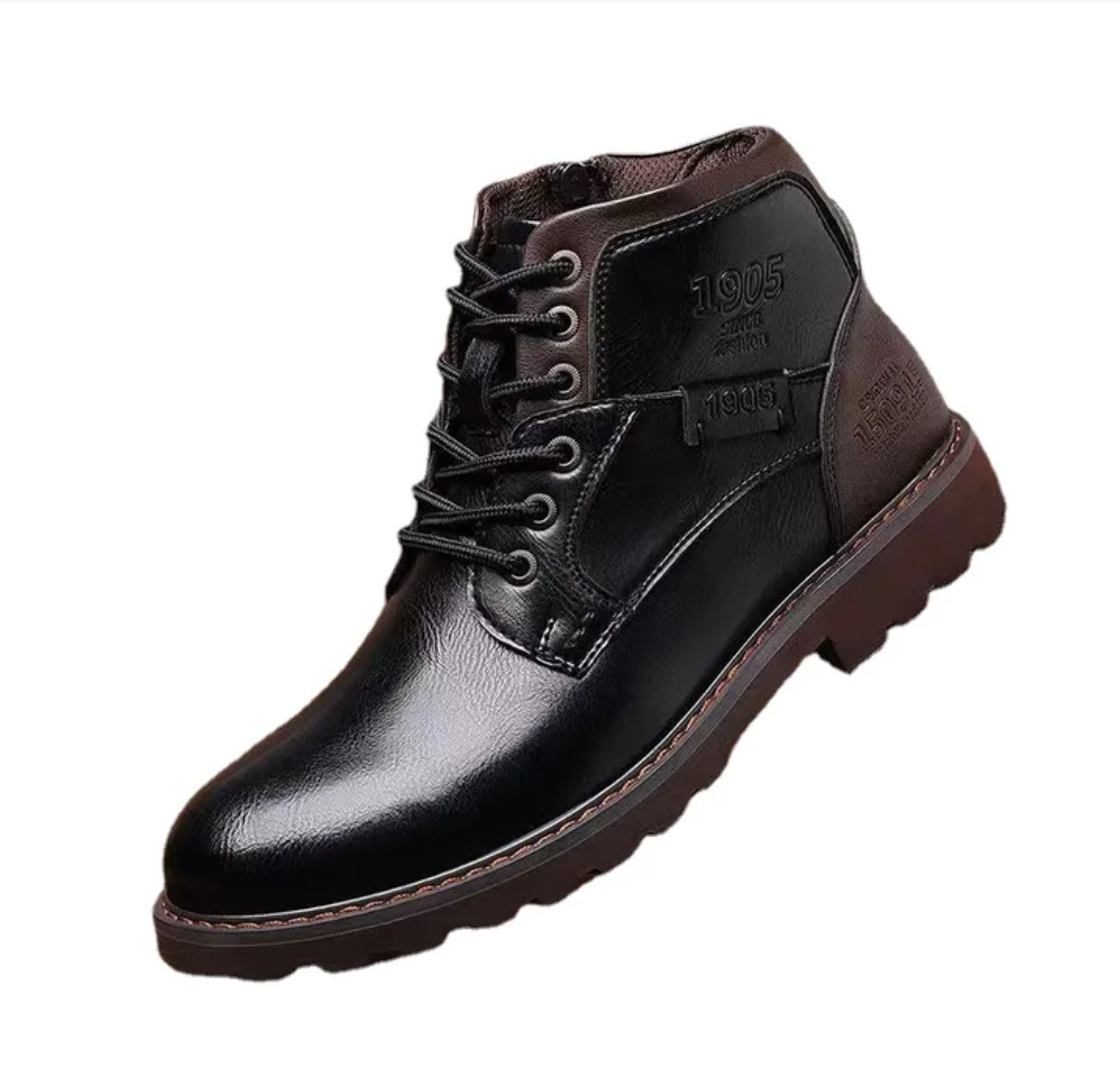Schnürstiefel | Stiefeletten | Reißverschlussstiefel | Lederstiefel | Herrenstiefel-Chaps Herrenmode