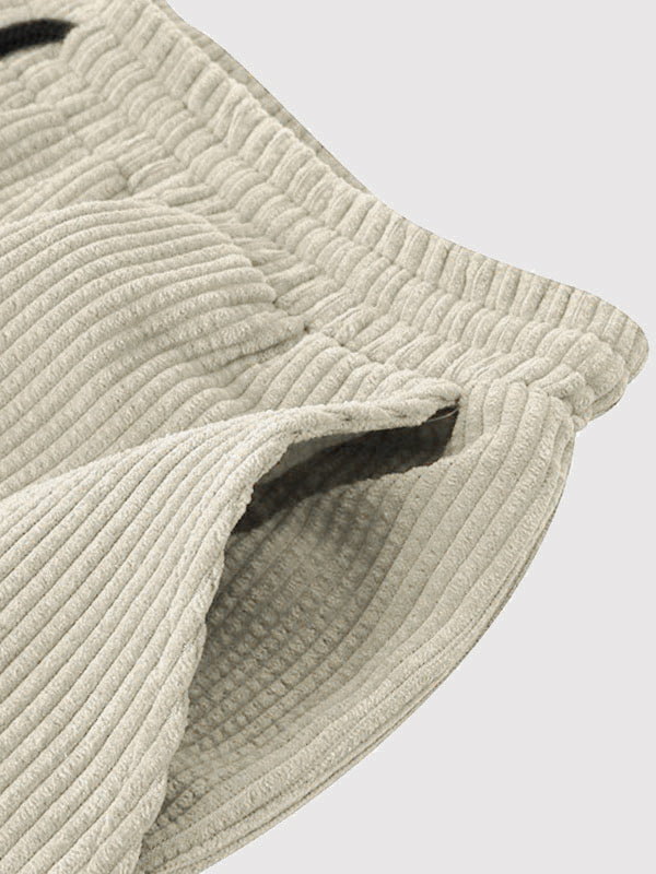 Set aus Hemd und Shorts | Cord | Kurzarm | Zweiteiler | Herren-Set aus Cord-Chaps Herrenmode